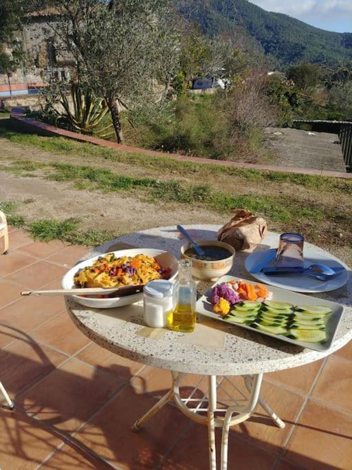 Cottage Eco-Friendly Barcelona Country Side ลา การ์ริกา ภายนอก รูปภาพ